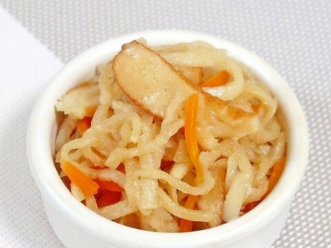 切り干し大根の炊いたん☆さつま揚げ★減塩低カリ志向